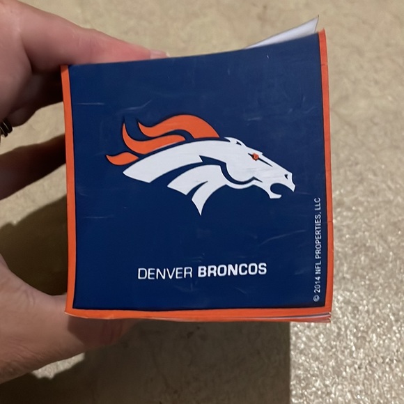 Broncos Note Pad - Picture 3 of 7